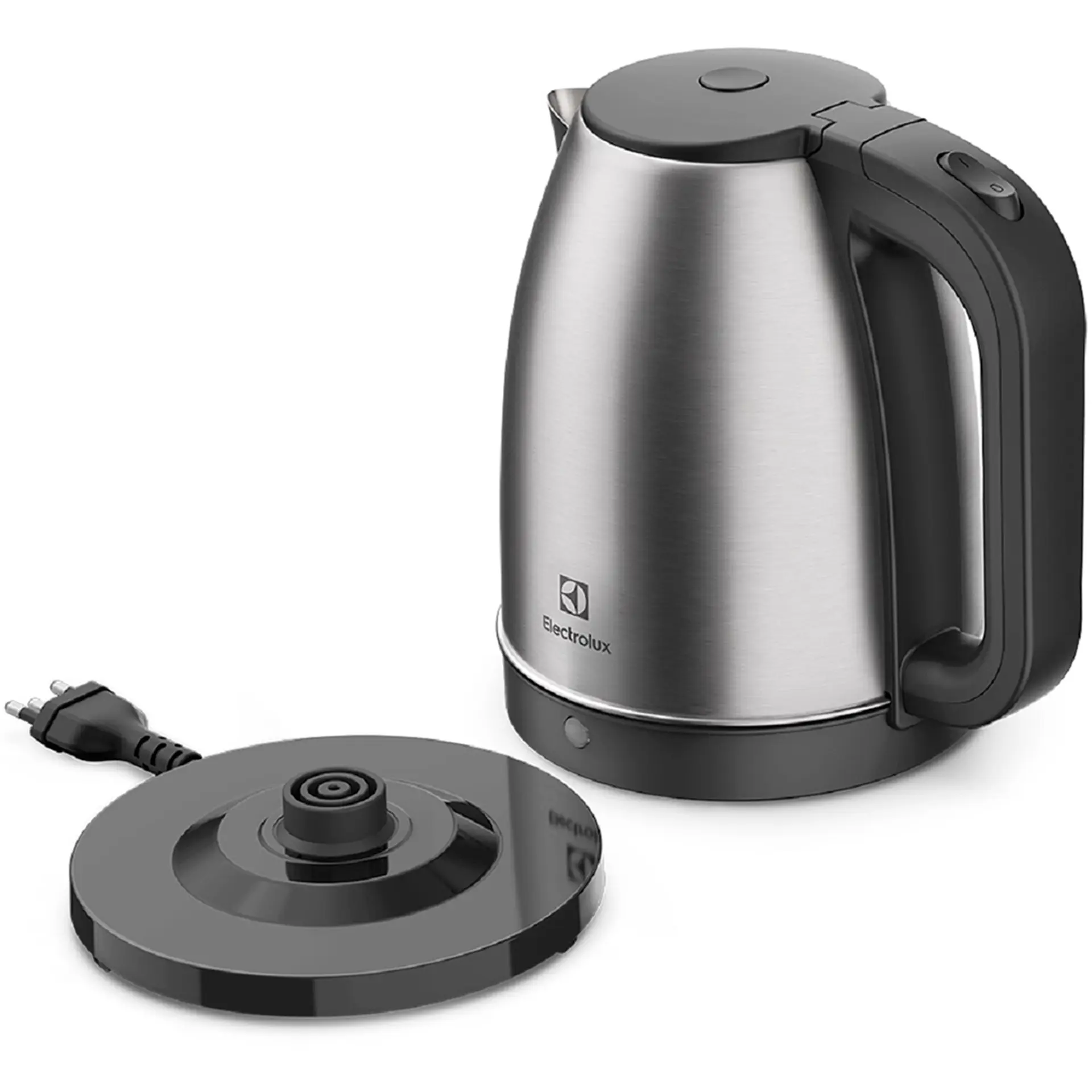 Chaleira Elétrica Electrolux Efficient 1,8L Base 360º EEK10 - Preto/Inox - 110 Volts