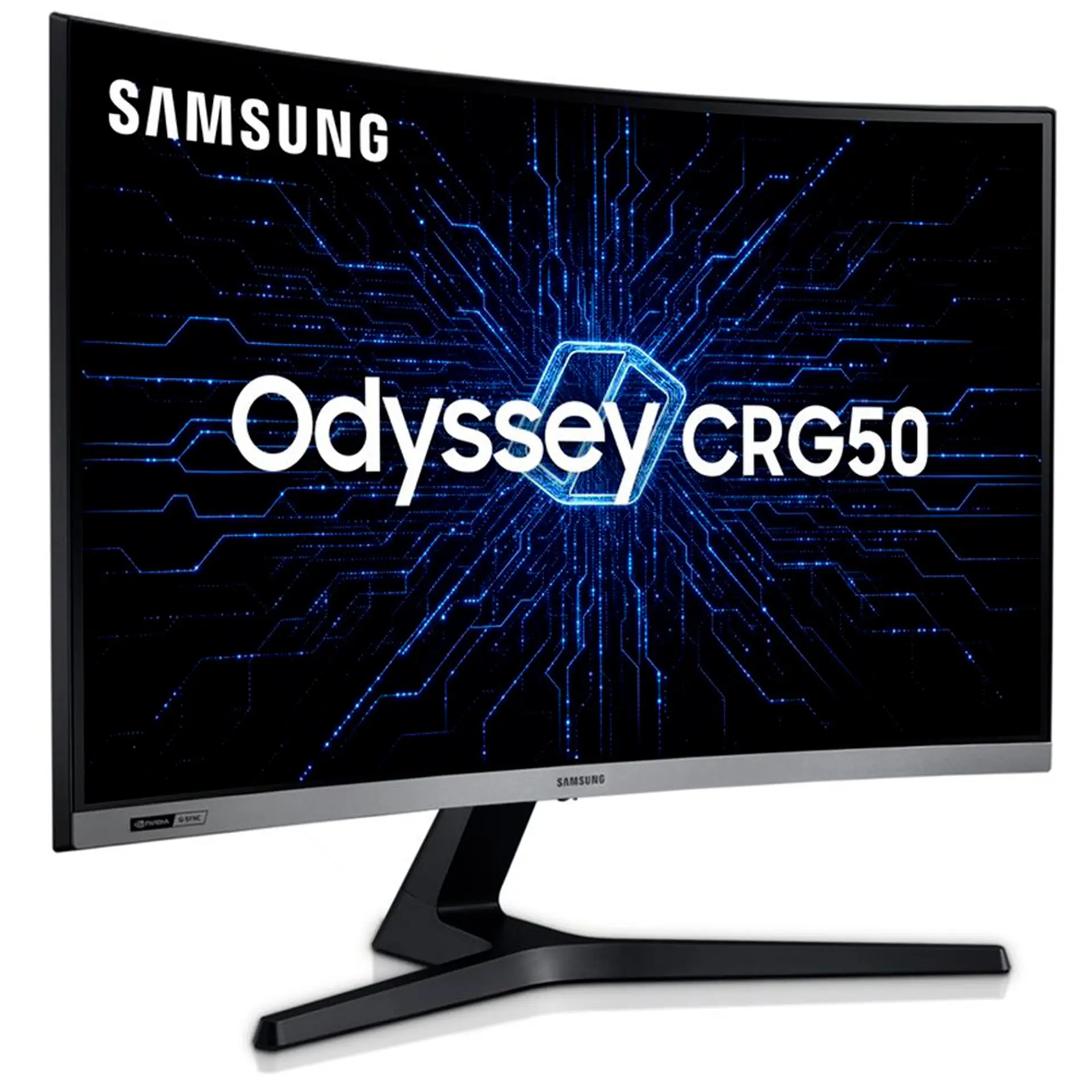 Monitor Gamer Curvo Samsung Odyssey 27" Full HD 240Hz HDMI LC27RG50FQLXZD - Preto - Bivolt