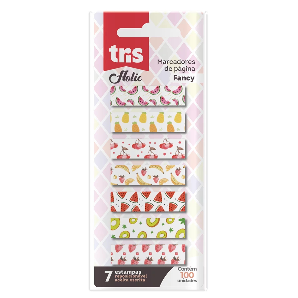 Marcador de Paginas TRIS Holic Fancy com 7 Estampas Sortido