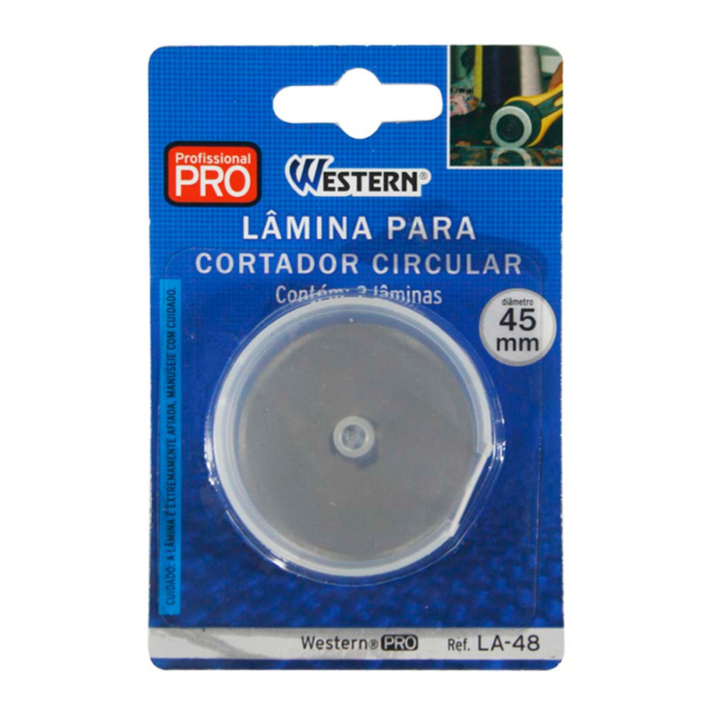 Lâmina para Cortador Circular 45mm Western - LA-48