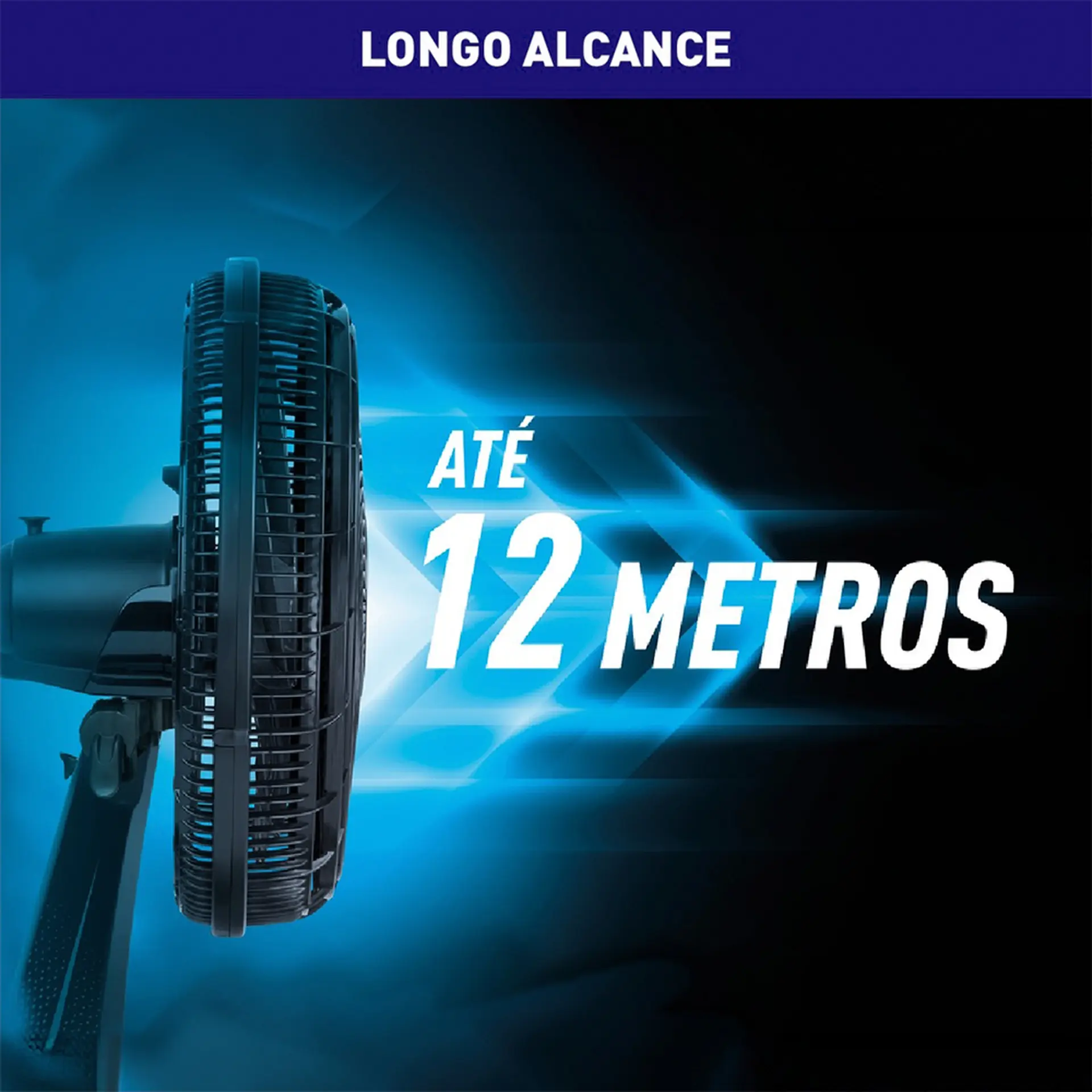 Ventilador de Mesa Arno X-treme 9 40cm 160W VE90 - Preto - 110 Volts