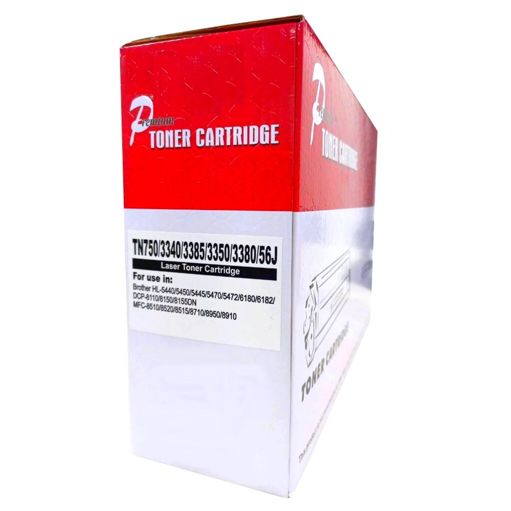 Toner Brother Preto Masterprint - TN750 - 3382, HL5440, 5450, DCP8110, 8150, MFC8510, 8520
