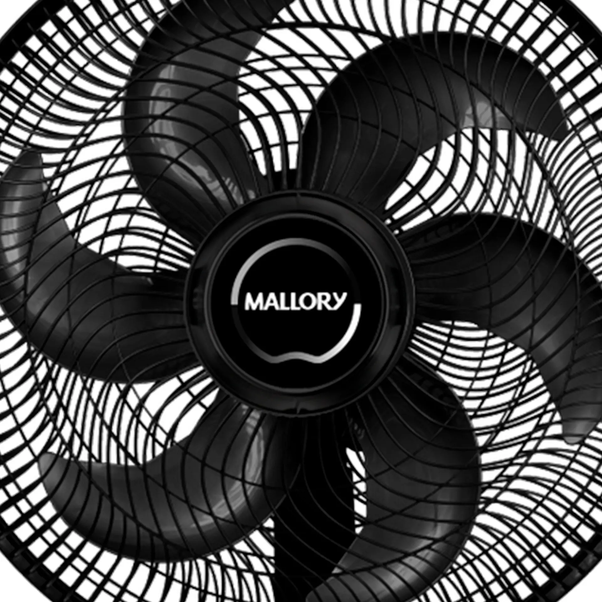Ventilador Mallory Turbo Fresh 40cm 6 Pás 3 Velocidades 126W B9440191 - Preto - 110 Volts