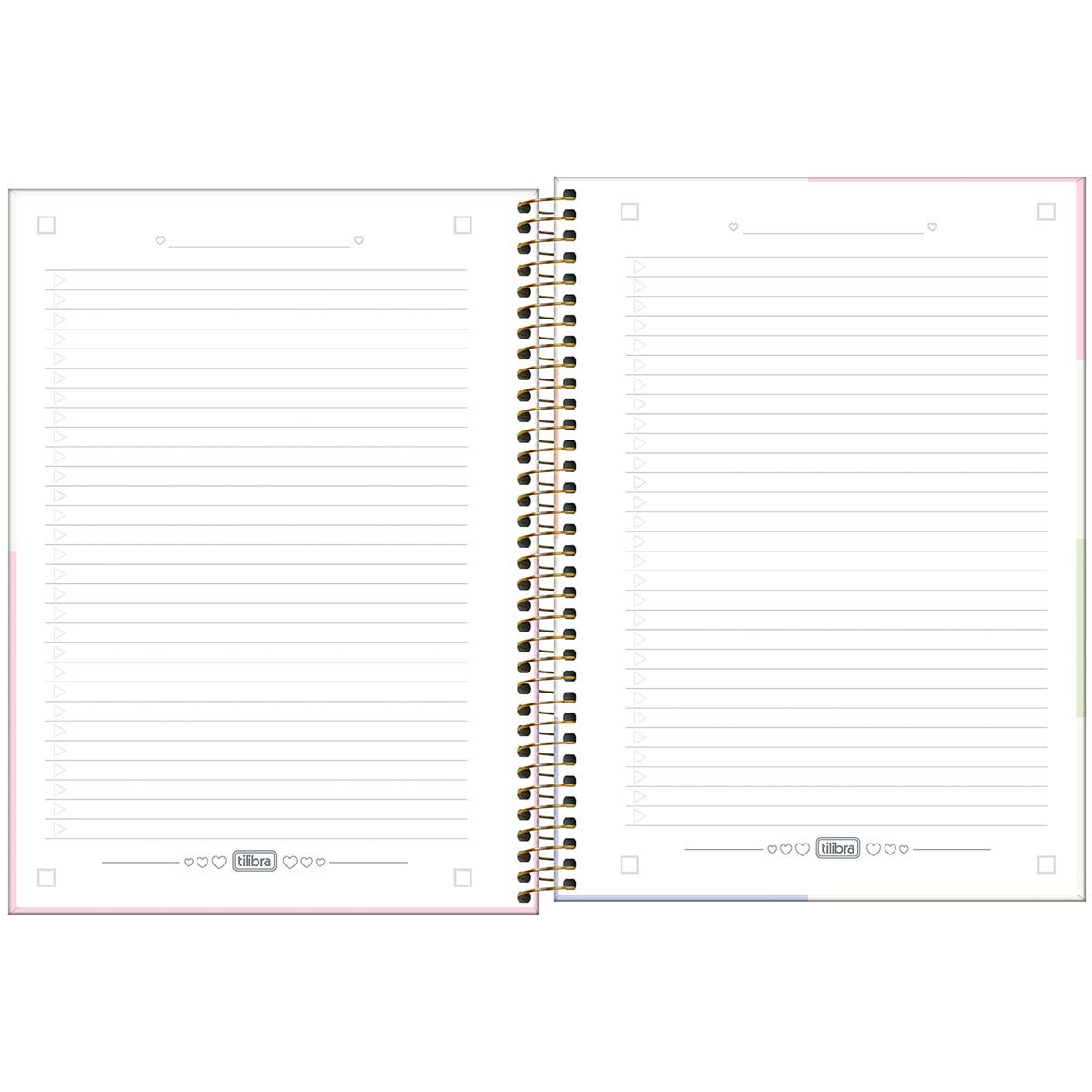 Caderno Universitário Tilibra Happy Capa Dura 192 Folhas 12 Matérias Sortido