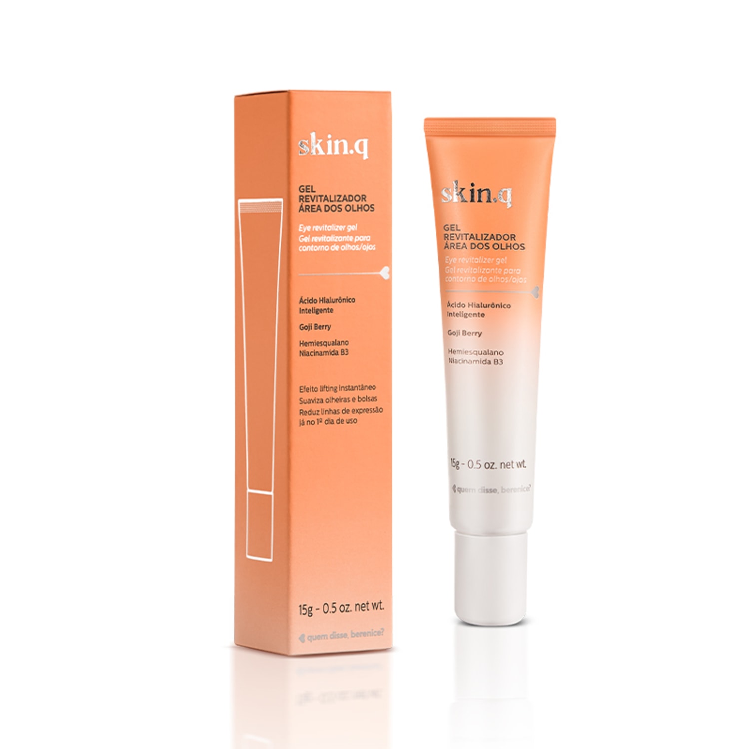 Gel Revitalizador para Área dos Olhos Skin.q Quem Disse, Berenice? 15g