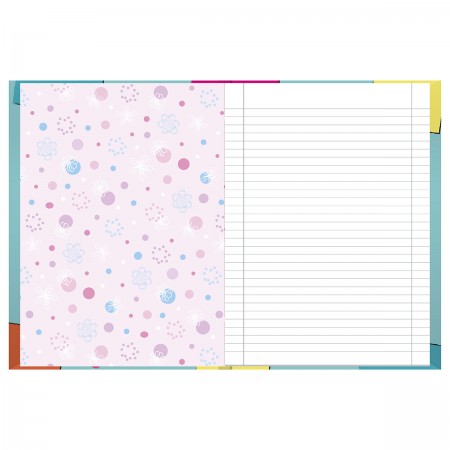 Caderno Brochura Foroni Marie Teen Capa Dura 80 Folhas Sortido