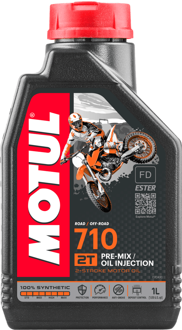 Óleo Para Motor de Moto MOTUL 710 2T 1L 104034