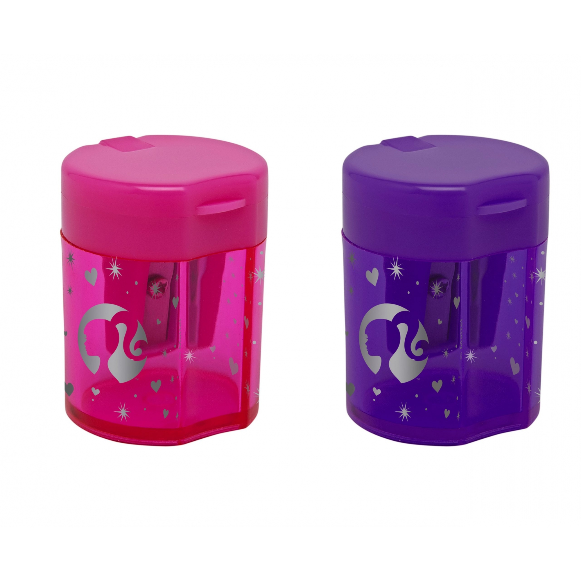 Apontador TRIS Barbie com Depósito Rosa