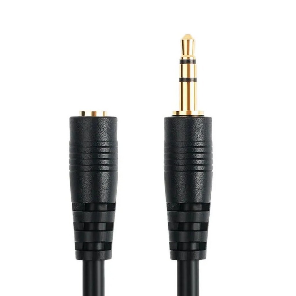 Cabo P2 Multi P2-Macho - J2-Fêmea Estéreo 1,8 Metros Preto - WI362