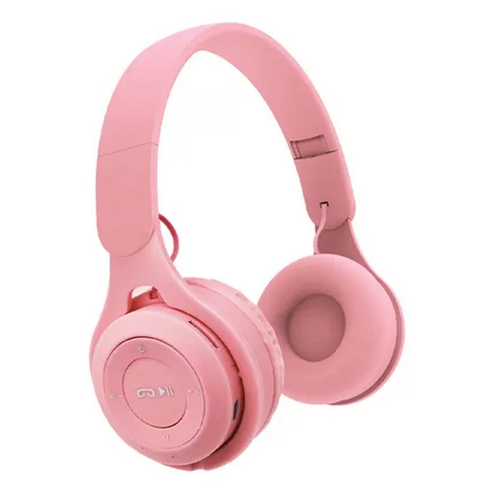 Fone de Ouvido Headset Bluetooth 5.3 com Microfone Rosa X-CELL XCBTH61
