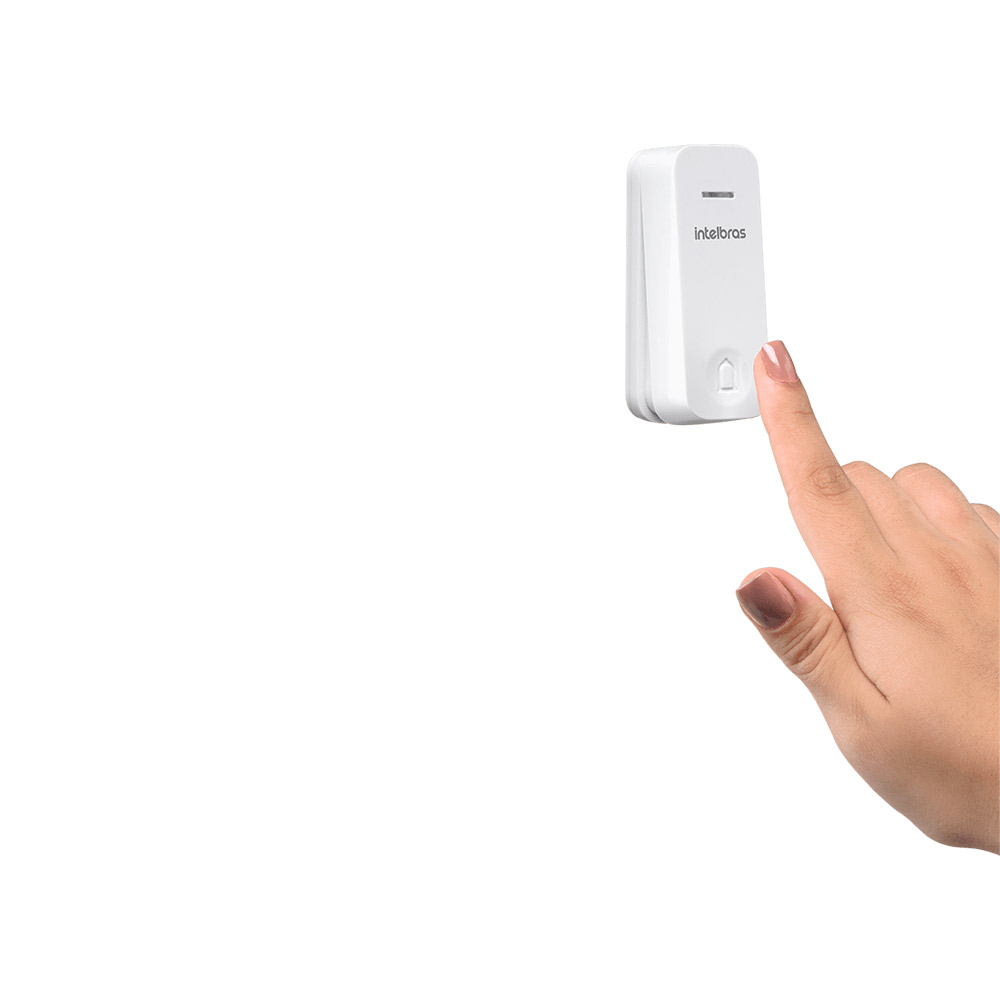 Campainha Sem Fio e Sem Bateria CIK 200 Intelbras