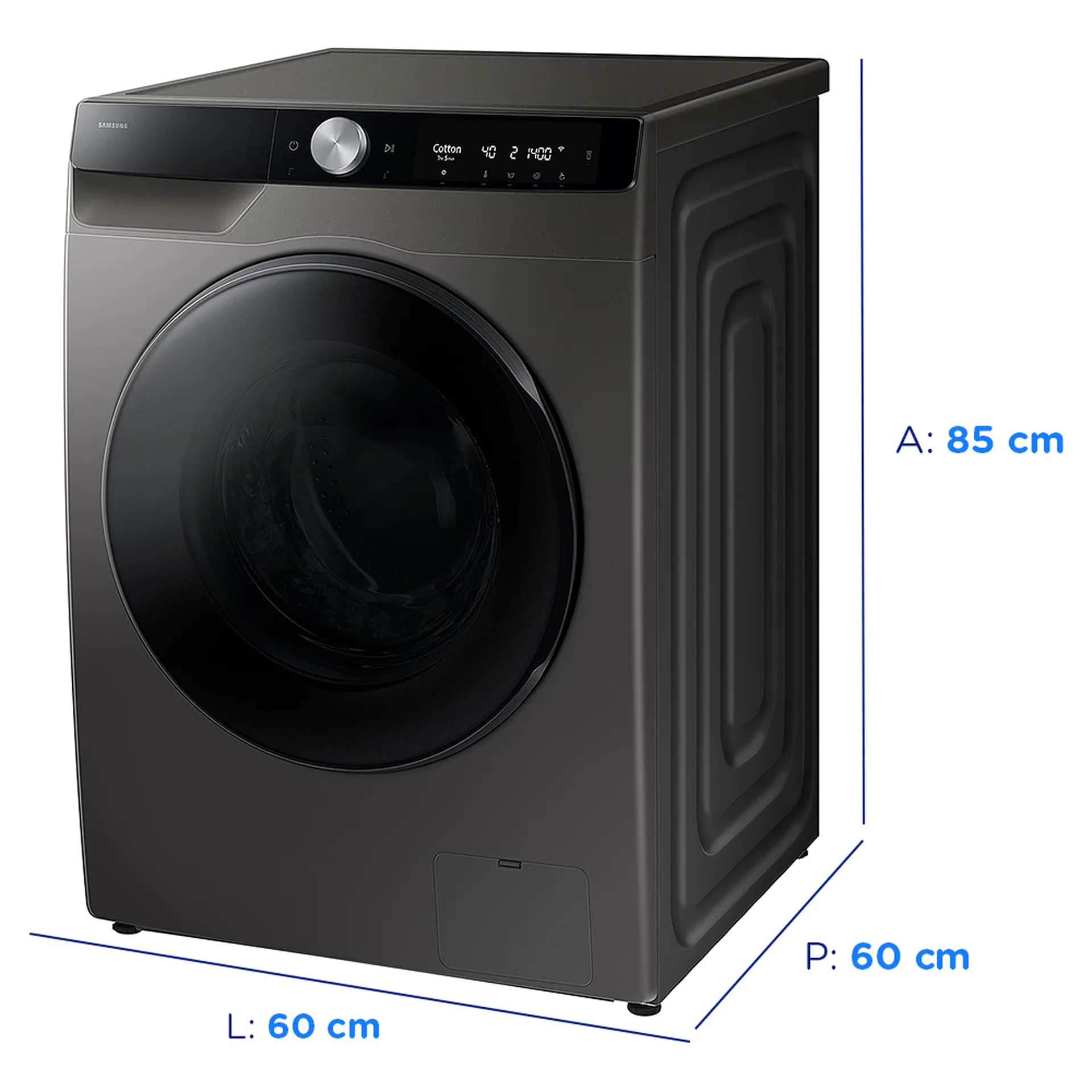 Lava e Seca Samsung Smart WD13FG 13kg AI Control Wi-Fi WD13FG6B34BX - Inox - 220 Volts