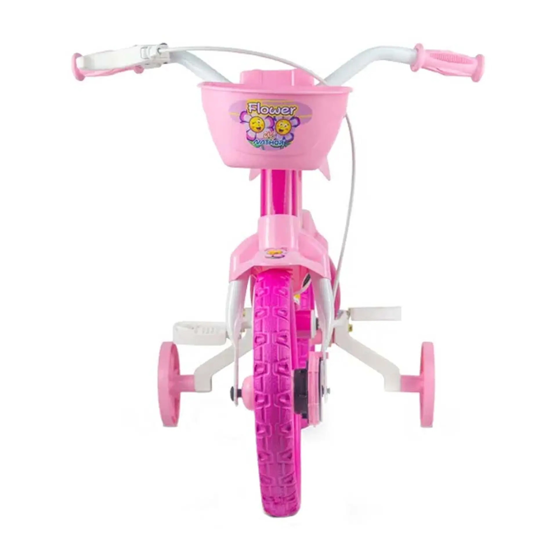 Bicicleta Infantil Aro 12 Nathor Freio Tambor 1 Marcha - Rosa