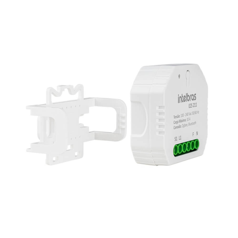 Mini Controlador Inteligente Interruptor ZIGBEE 1 Carga EZS 211 Intelbras