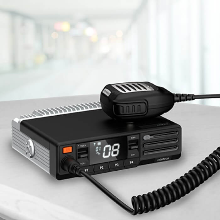 Rádio Comunicador Profissional Móvel VHF RM 8 Intelbras
