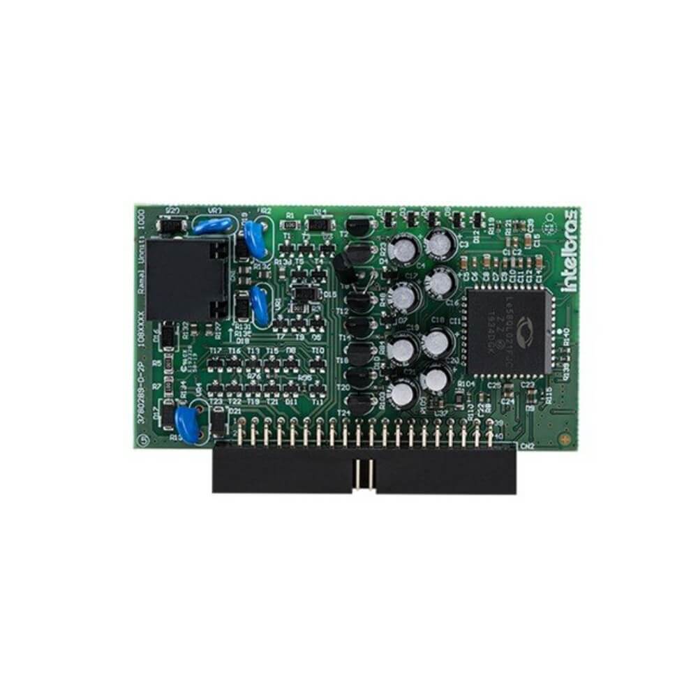 Placa 4 Ramais Analógicos UNNITI 1000 Intelbras