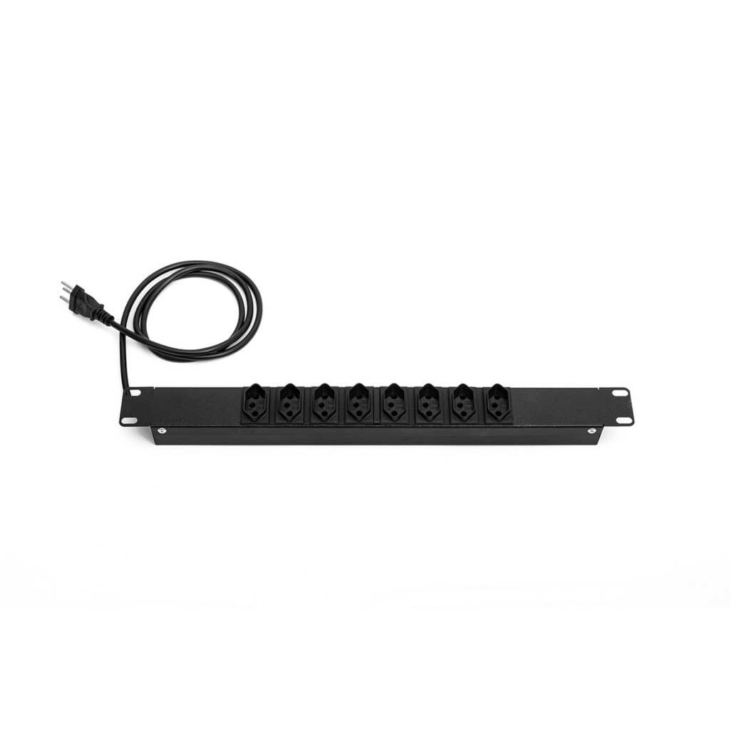 Régua para Rack 19" com 8 Tomadas 10A  Cabo 1,00 Metro GForce 358