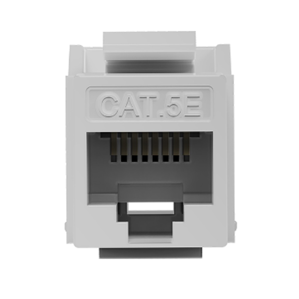Conector RJ45 Fêmea 90° Cat5e Keystone Jack Intelbras