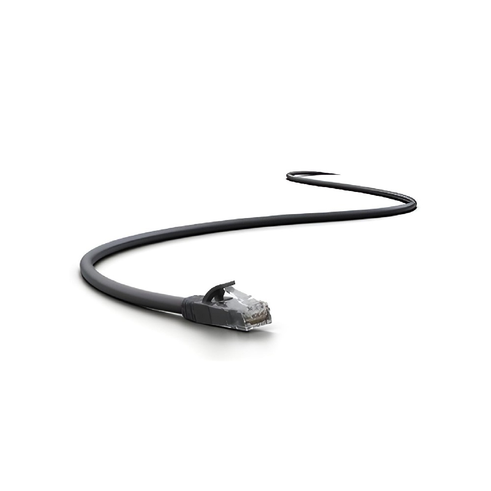 Patch Cord Impact Lan UTP Cat5e Preto 3m Intelbras