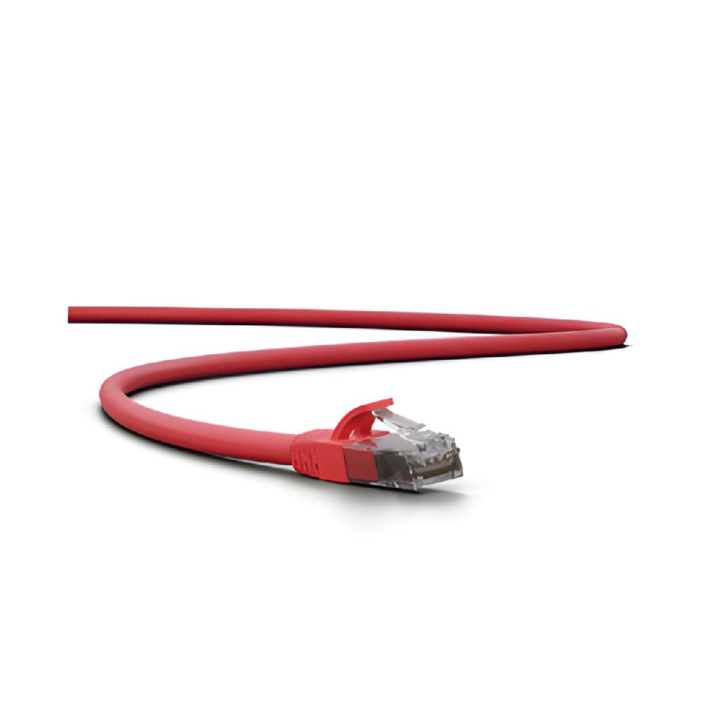 Patch Cord Impact Lan UTP Cat5e Vermelho 1,5m Intelbras