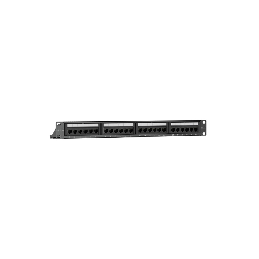 Patch Panel 24 Portas Impact Lan CAT5e PP524 Intelbras