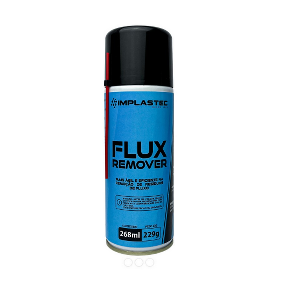 Spray Removedor de Fluxo de Solda 229g 268ml Unitário Implastec PARF022112CX