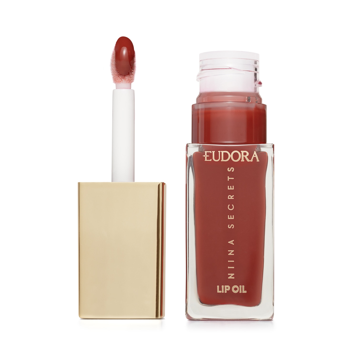 Lip Oil Shine Flowers Rosa Magnífica Niina Secrets 7ml