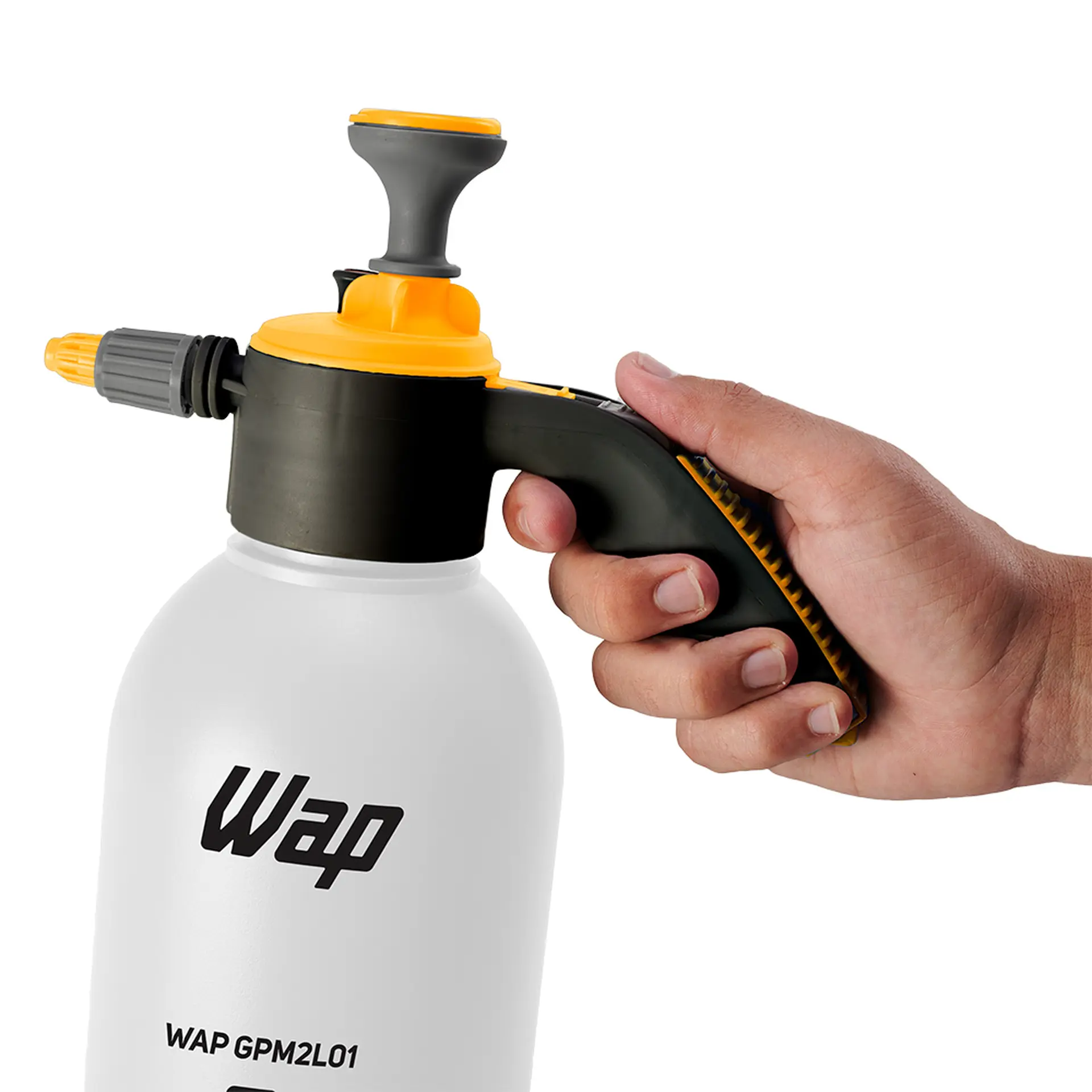 Pulverizador Manual Wap GPM2L01 2L Portátil com Trava de Gatilho - Branco