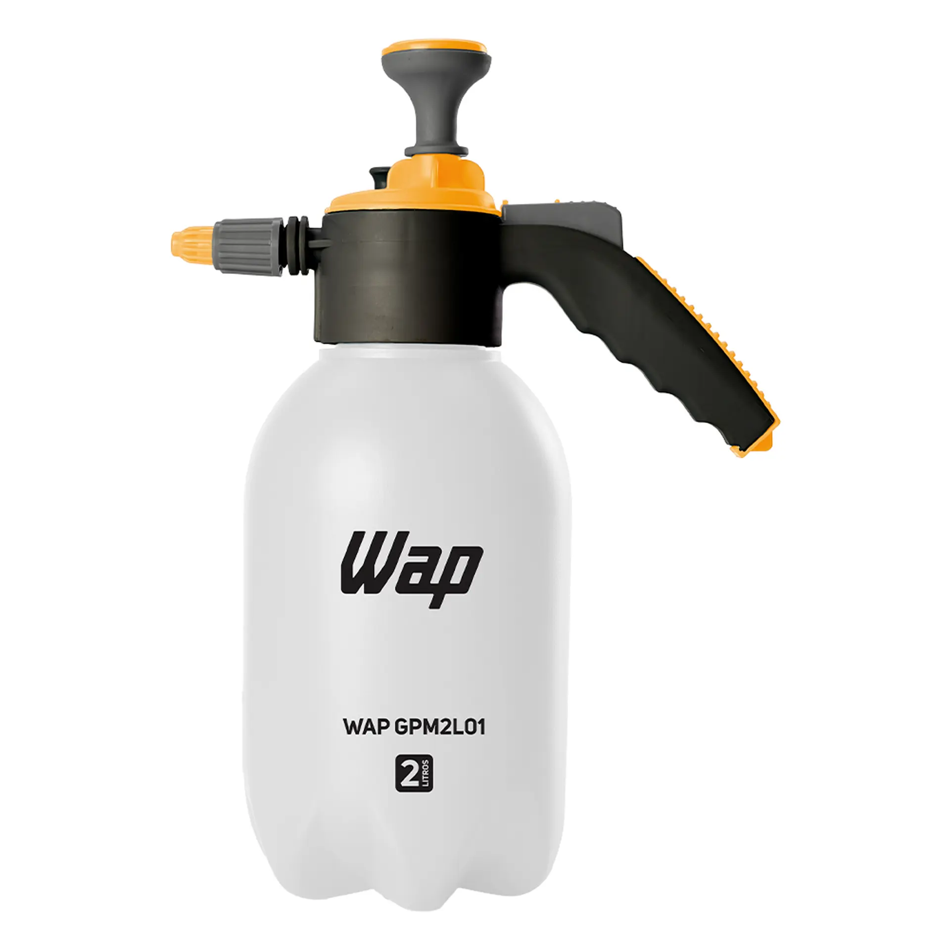 Pulverizador Manual Wap GPM2L01 2L Portátil com Trava de Gatilho - Branco