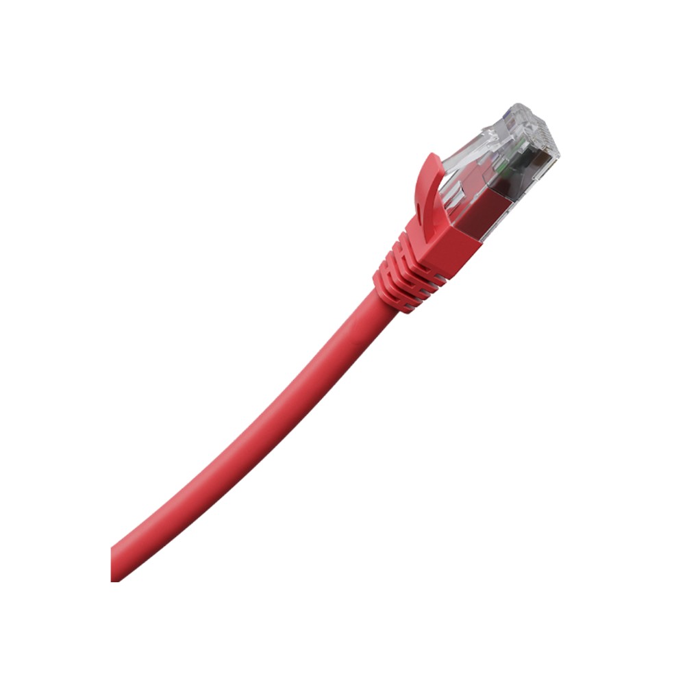 Patch Cord Impact Giga UTP Cat6 Vermelho 1,5m Intelbras