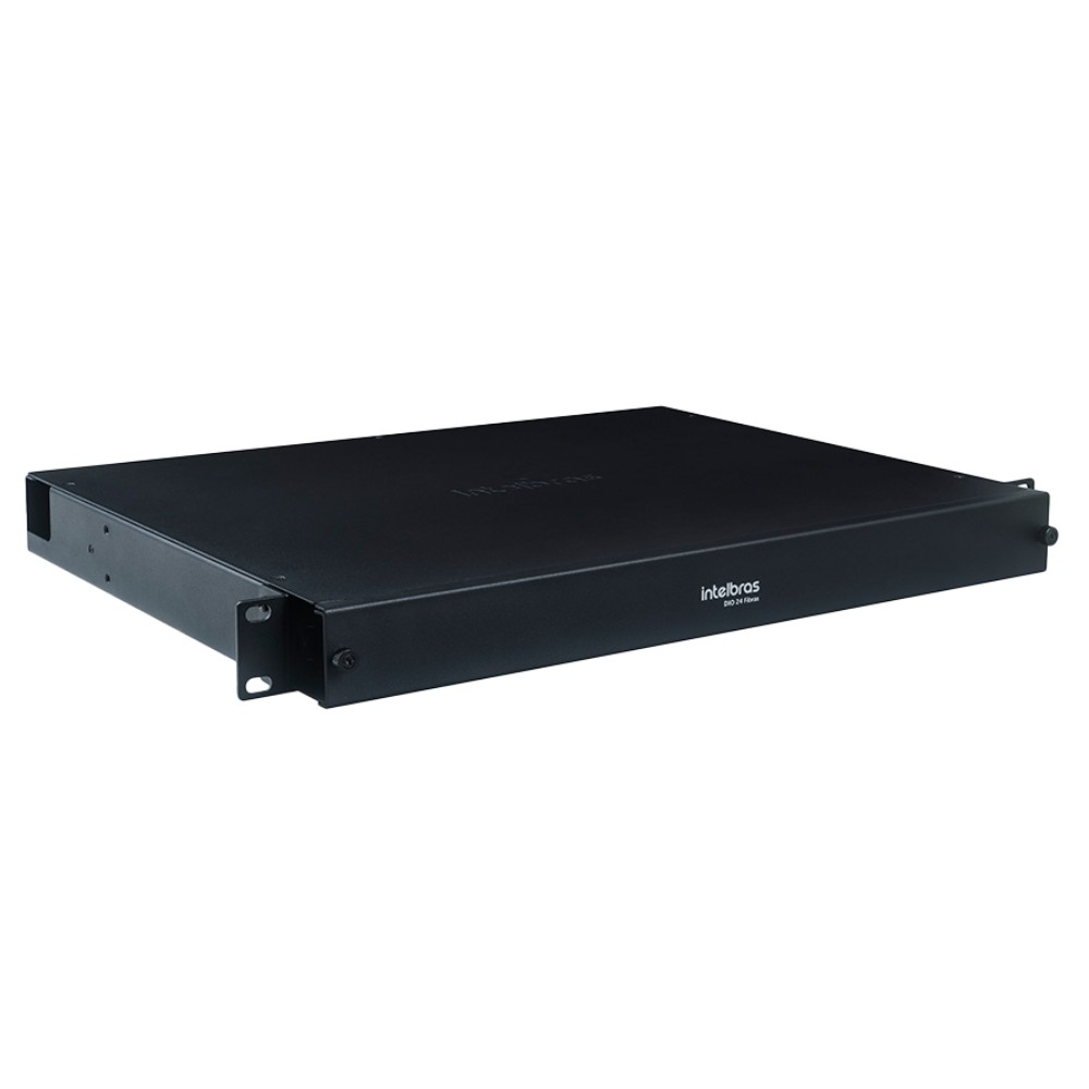 Distribuidor Interno Óptico SC APC Deslizante DIO 24FO D 1U Intelbras