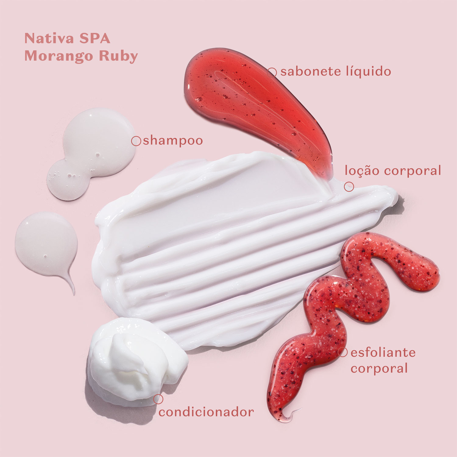 Esfoliante Corporal Nativa SPA Morango Ruby 175g