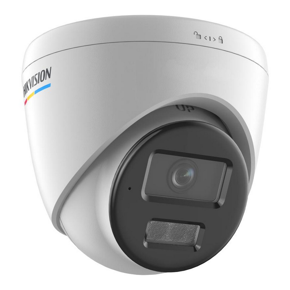 Câmera CFTV IP PoE DS2CD1327G3LIU Dome Full HD 2MP ColorVu 30m 2,8mm Microfone Embutido Hikvision