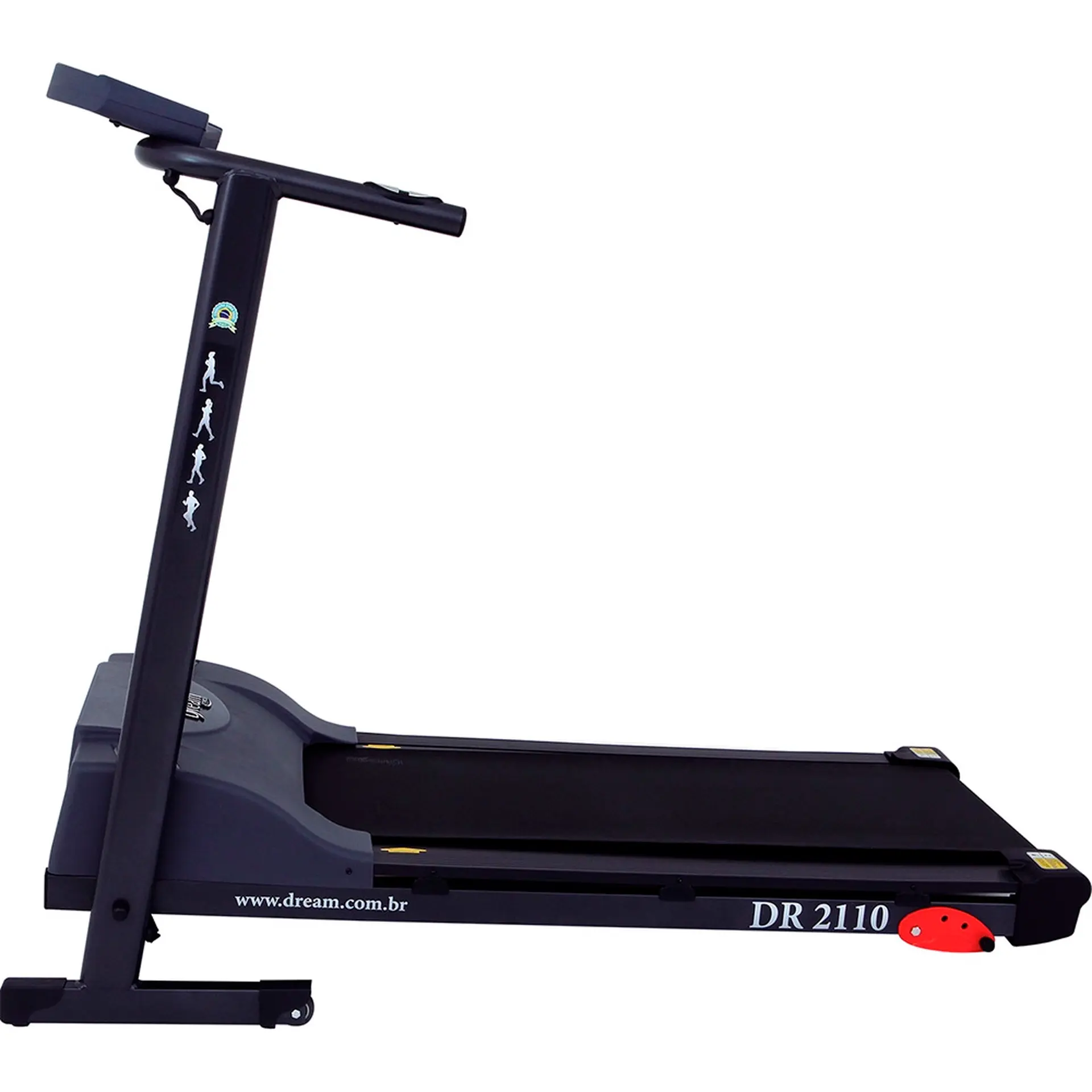 Esteira Ergométrica Dream DR2110 até 120kg 5 Funções Motor 2.1Hp - Bivolt