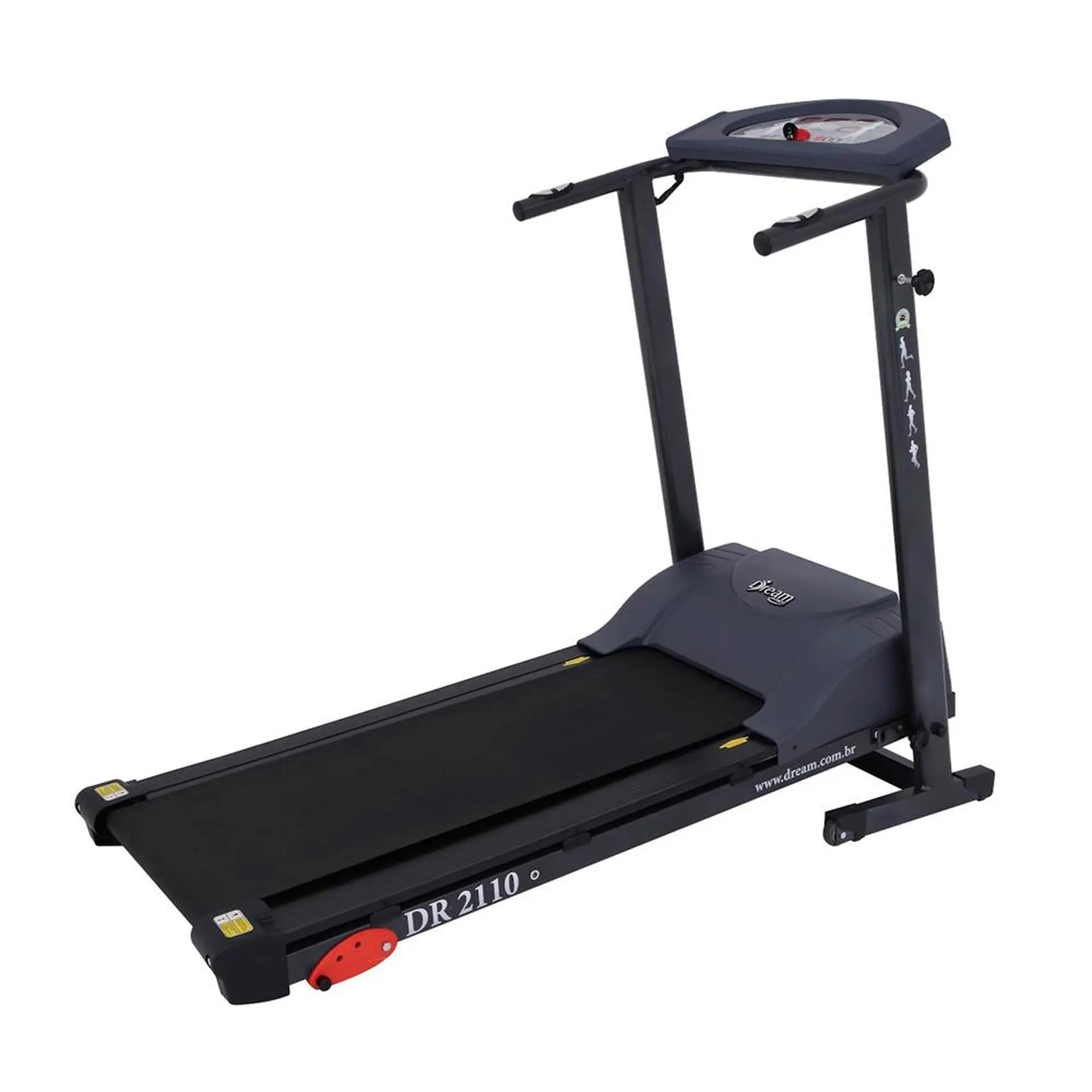 Esteira Ergométrica Dream DR2110 até 120kg 5 Funções Motor 2.1Hp - Bivolt