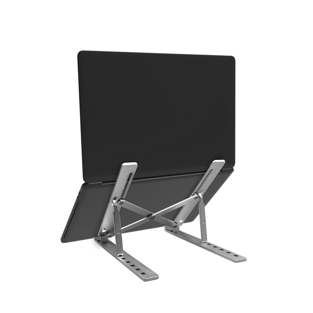 Base para Notebook até 17 polegadas Preto Ergonômico Regulável de Alumínio Multi - AC378