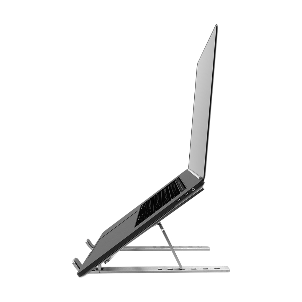 Base para Notebook até 17 polegadas Preto Ergonômico Regulável de Alumínio Multi - AC378