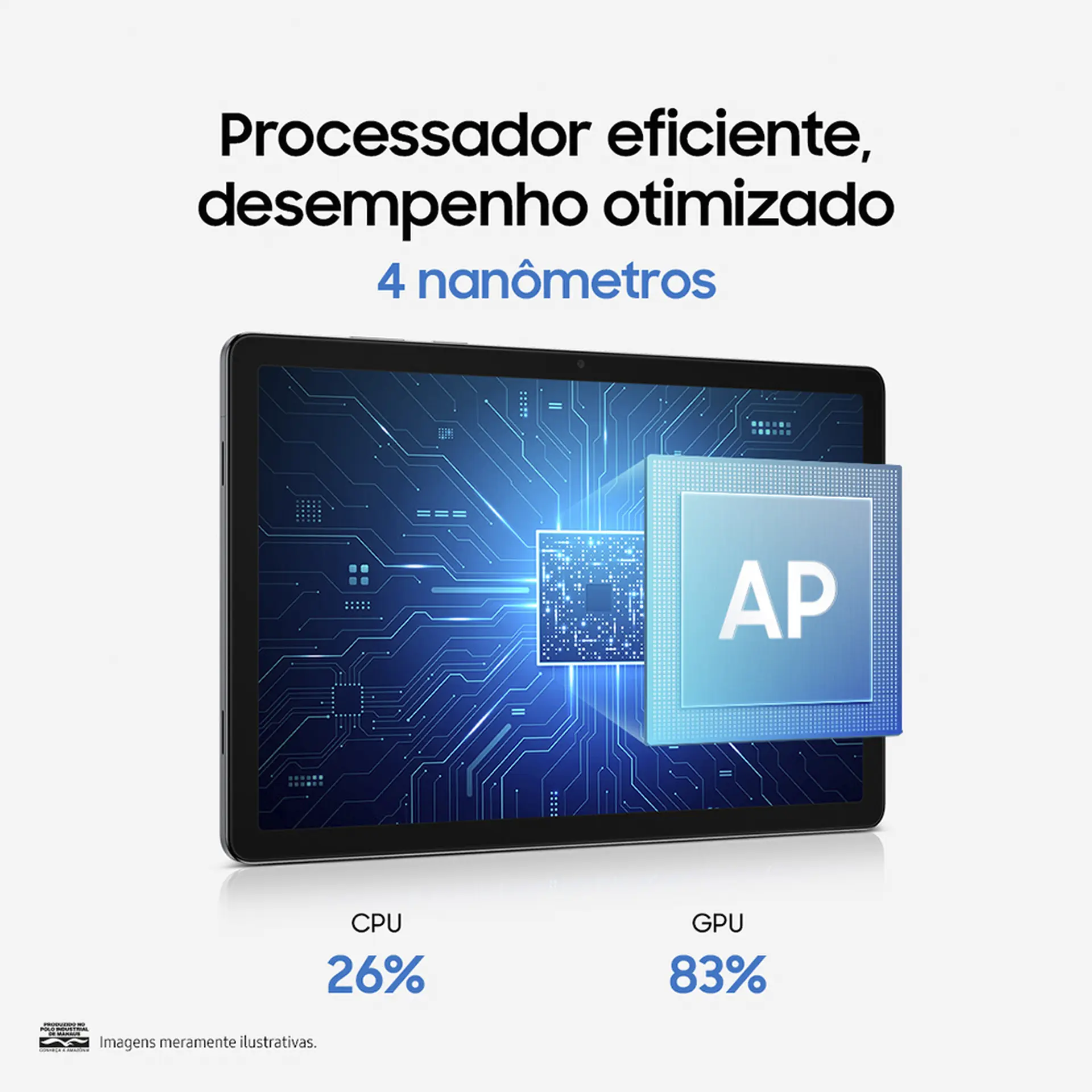 Tablet Samsung TAB A11+ 128GB 6GB Octa-Core 2,5GHz Android SM-X236BZAAZTO - Cinza - Bivolt