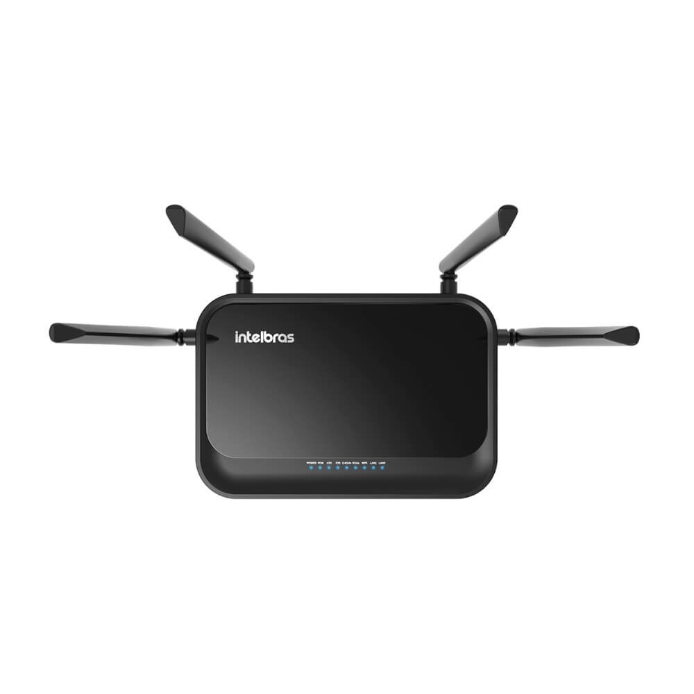 Modem Óptico PON LAN 2 Portas Wi Fi AC WiFiber 120 AC Intelbras