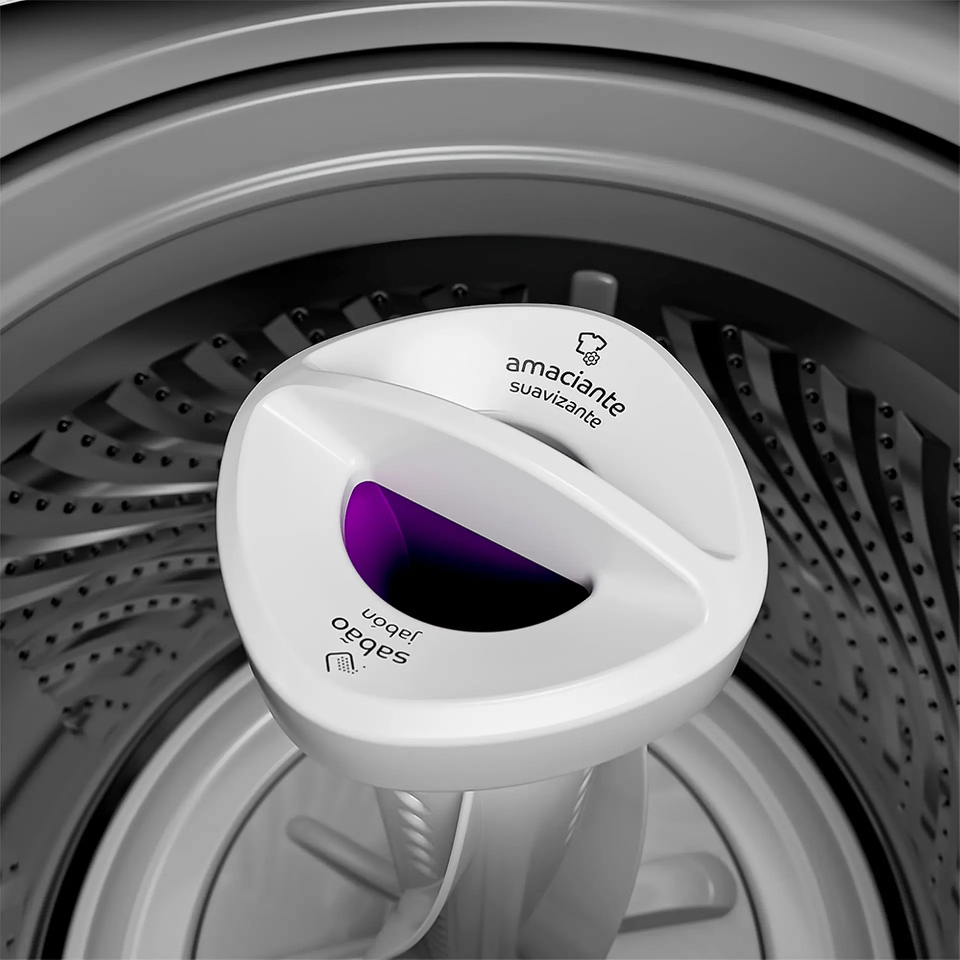 Máquina de Lavar Consul 13kg Automática CWH13AB - Branco - 110 Volts