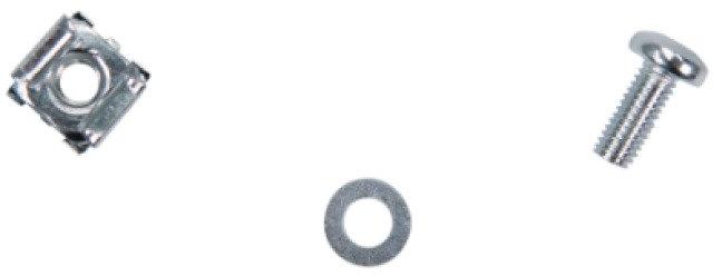 Conjunto Porca Gaiola com Parafuso e Arruela KPP100 Intelbras 100 Peças