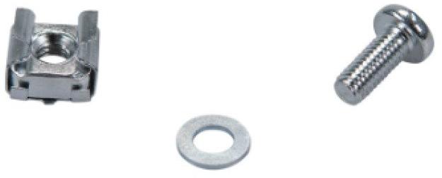 Conjunto Porca Gaiola com Parafuso e Arruela KPP100 Intelbras 100 Peças