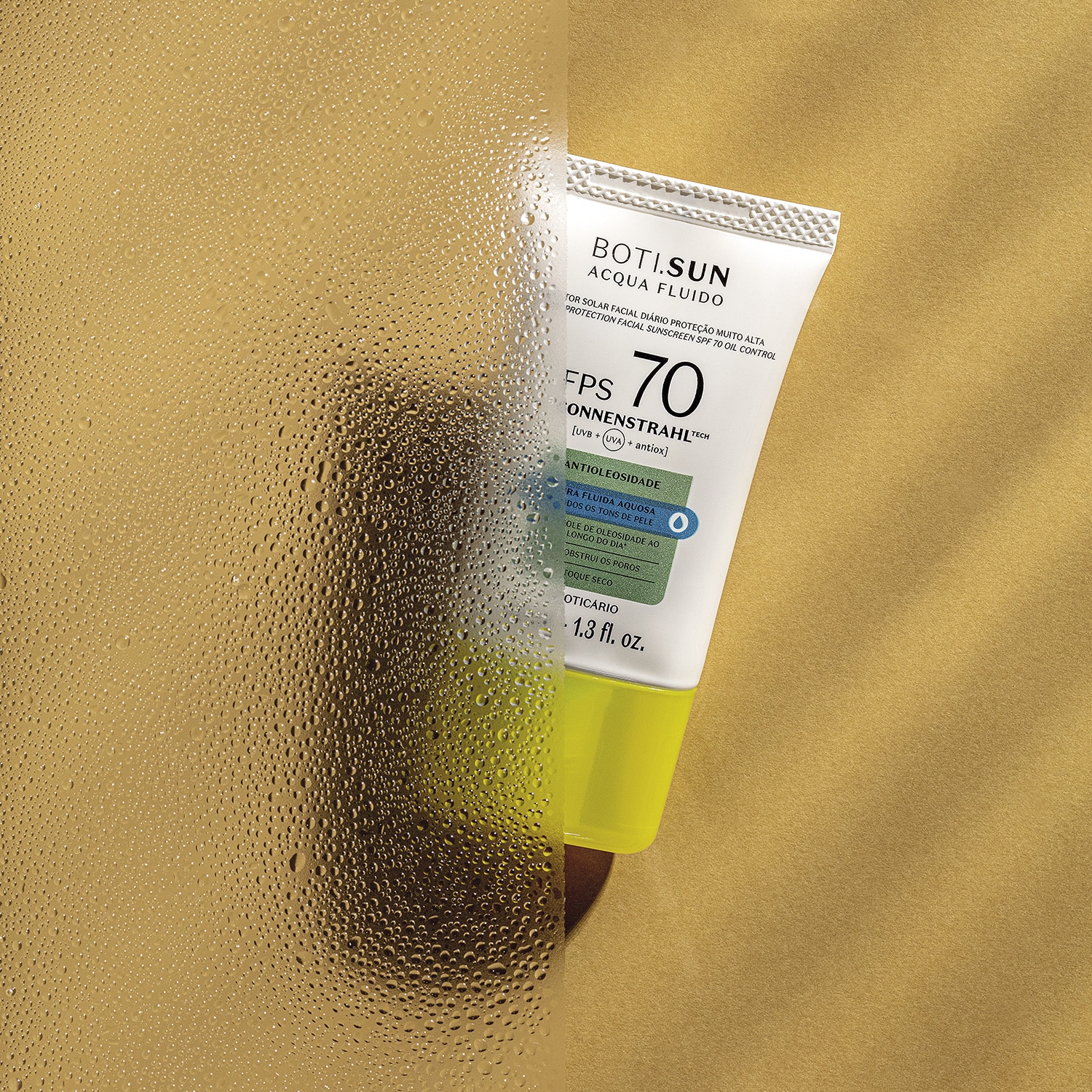 Protetor Solar Facial Antioleosidade FPS70 Boti.Sun Acqua Fluido 40ml