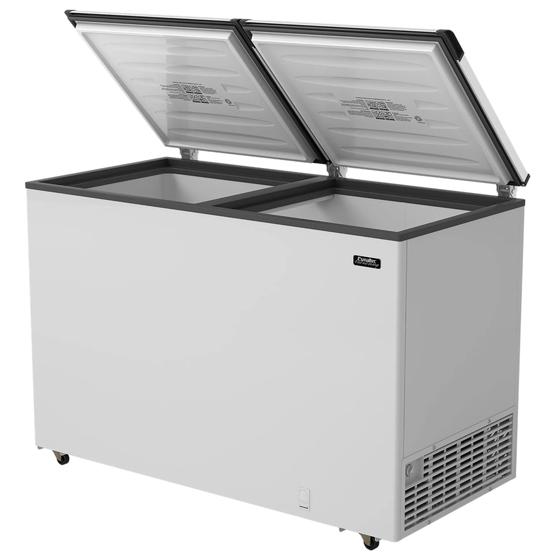 Conservador Esmaltec 468L 2 Portas Horizontal Degelo Manual ECH500 - Branco - 220 Volts