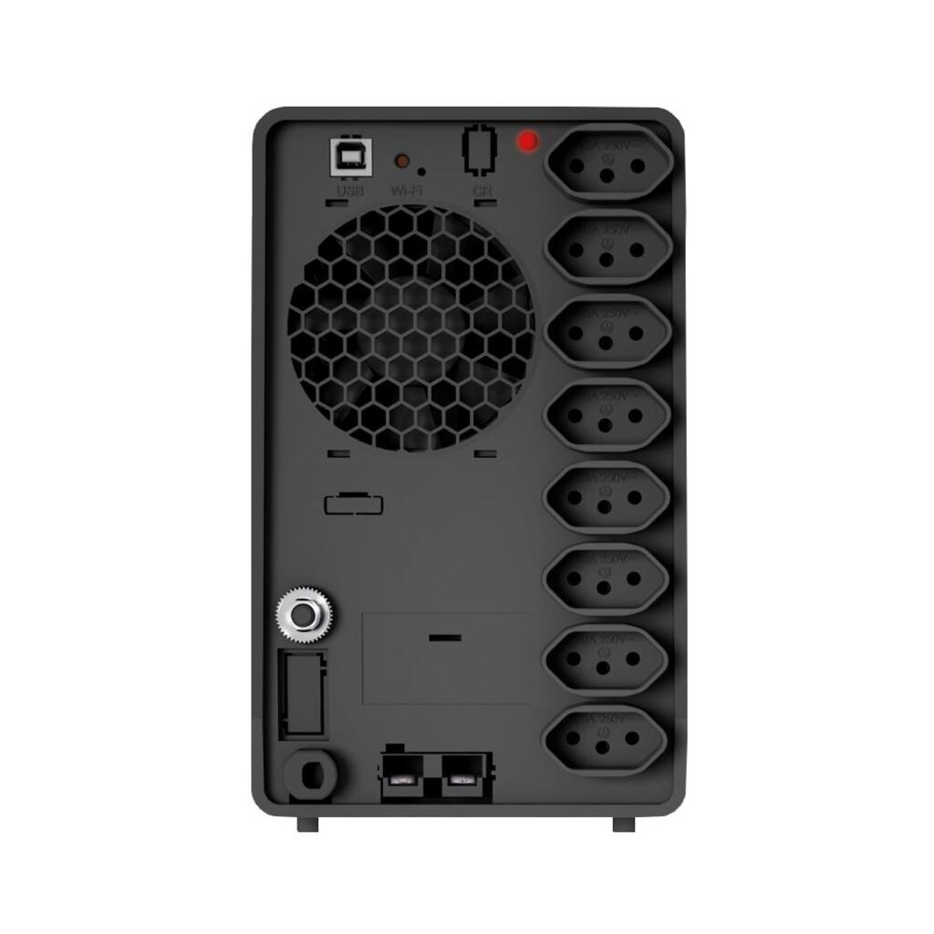 No-Break SMS Pro 1.8 KVA Entrada Bivolt e Saída Bivolt Wi-Fi 2 Baterias - 29403 - com Conexão para Bateria Externa