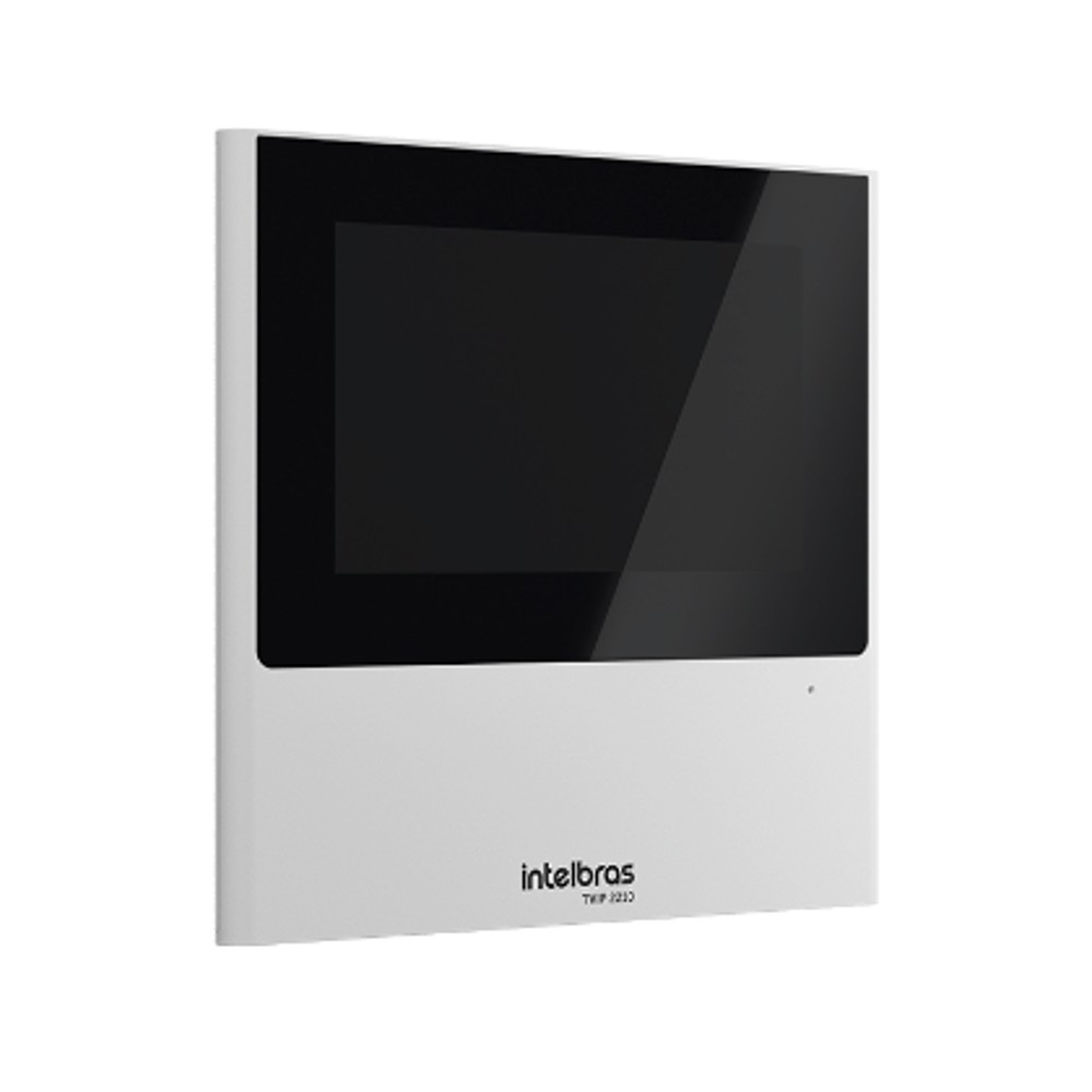 Terminal Interno Video Porteiro TVIP 2210 Branco Intelbras