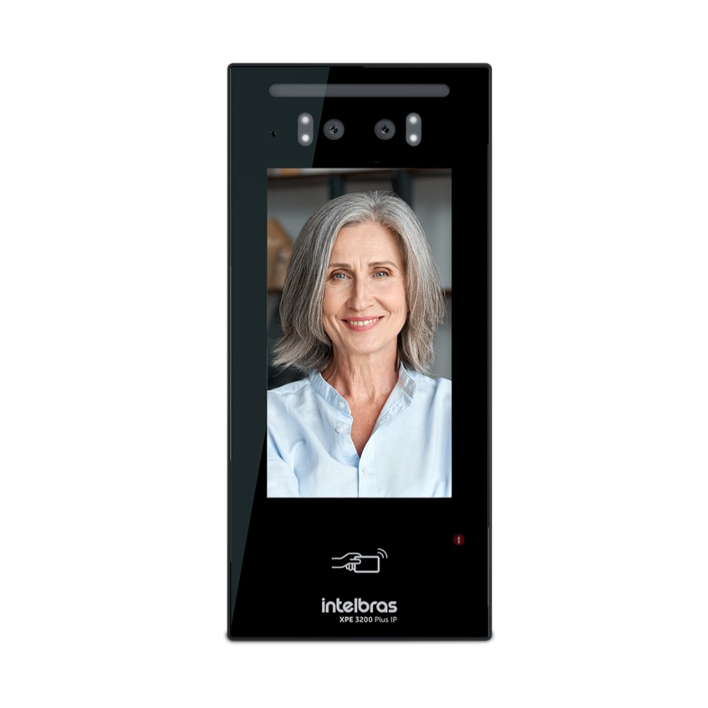 Video Porteiro Externo Facial XPE 3200 Plus IP Intelbras