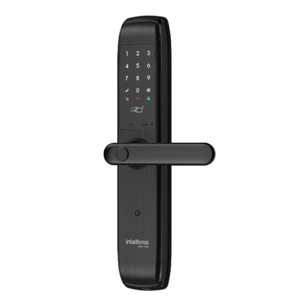 Fechadura Digital Inteligente de Embutir MFD7000 PT Intelbras