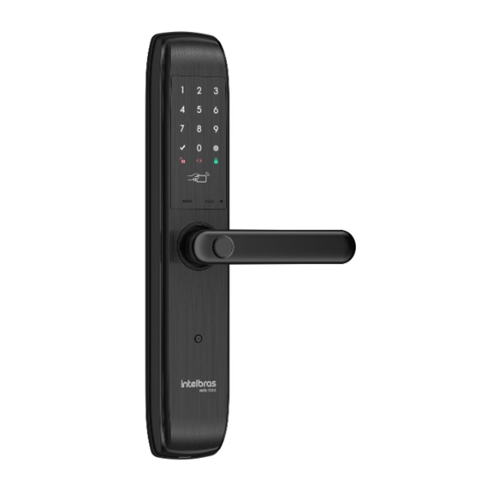 Fechadura Digital Inteligente de Embutir MFD7000 PT Intelbras