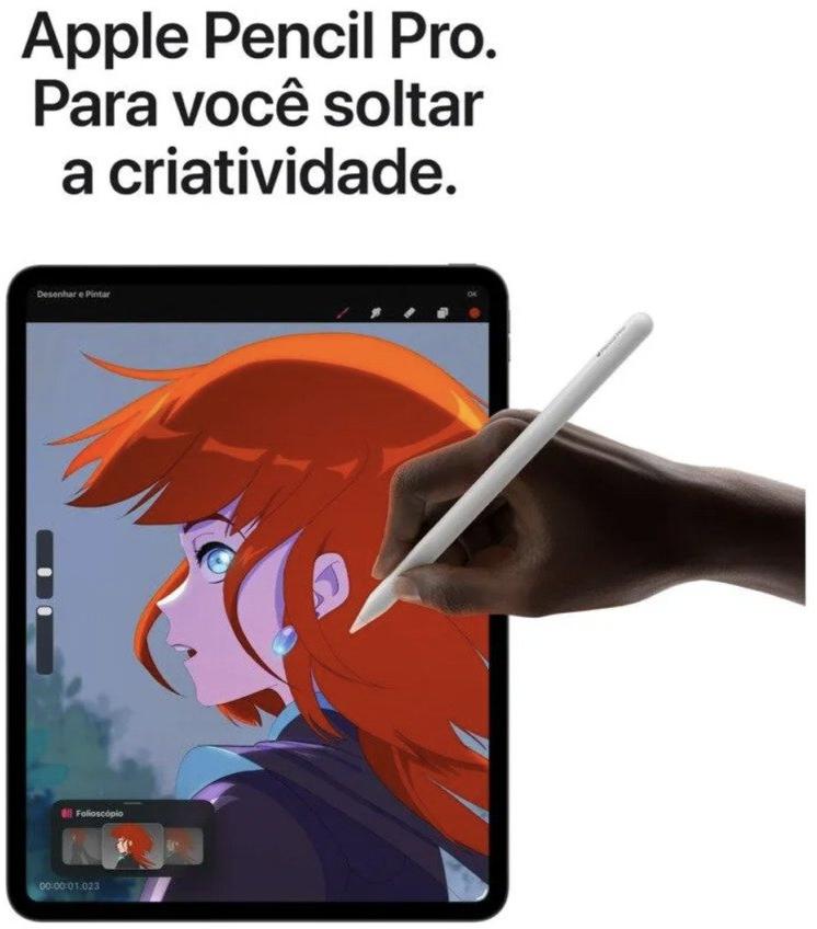 Apple Ipad Pro M5 13 Polegadas Wi-Fi Celular 256 GB Silver